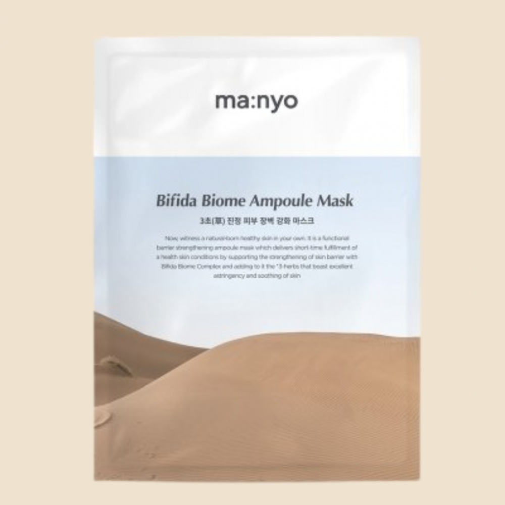 Manyo Factory Листовая маска Бифида Биом- Bifida Biome Ampoule Mask